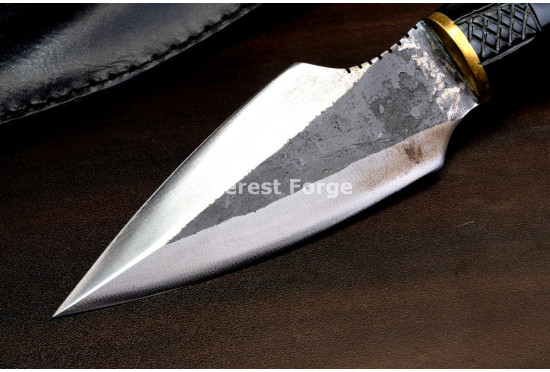Hand-Forged Spear Point Dagger