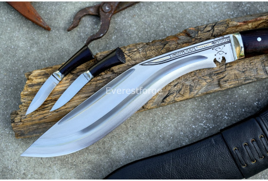 Survival Chirra Kukri – 12 Inch Full Tang Survival Khukuri
