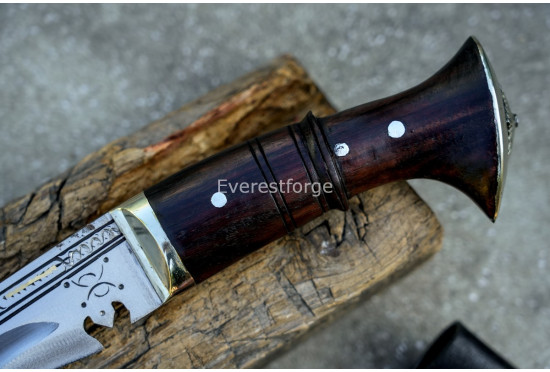 Survival Chirra Kukri – 12 Inch Full Tang Survival Khukuri