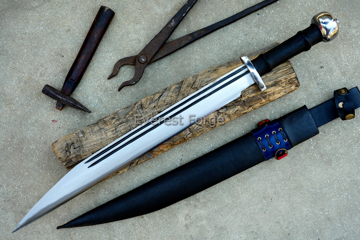 Saxon Langseax Sword | 18-Inch Viking Blade | EverestForge