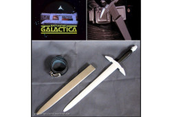 Custom Cylon Style Short Sword – Hand Forged Functional Fantasy Sword