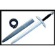 Custom Cylon Style Short Sword – Hand Forged Functional Fantasy Sword