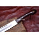 Hand-Forged Cossack Shashka Sword, Riveted Rosewood Hilt