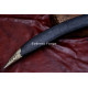 Hand-Forged Cossack Shashka Sword, Riveted Rosewood Hilt