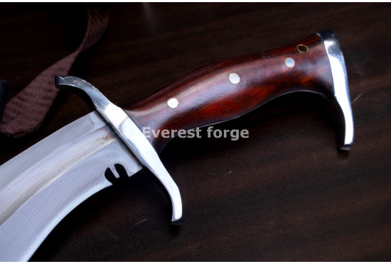 Hand-Forged Tactical Kukri, Crossguard Hilt