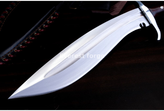 Hand-Forged Tactical Kukri, Crossguard Hilt