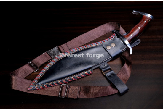 Hand-Forged Tactical Kukri, Crossguard Hilt