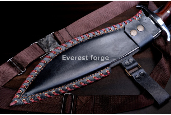 Hand-Forged Tactical Kukri, Crossguard Hilt