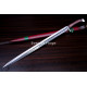 Hand-Forged Long Messer Sword, Fullered Blade