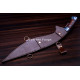 Hand-Forged Kukri Knife, Tiger Etched Blade