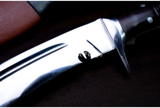 Hand-Forged Fantasy Kukri Knife, Single Fuller Blade