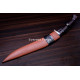 Hand-Forged Fantasy Kukri Knife, Single Fuller Blade