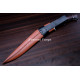 Hand-Forged Fantasy Kukri Knife, Single Fuller Blade