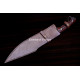 Hand-Forged Camp Knife, Spear Point