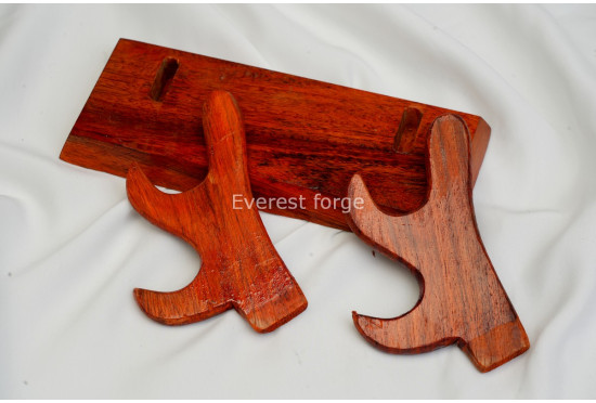 Classic Wooden Blade Display Stand
