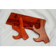 Classic Wooden Blade Display Stand