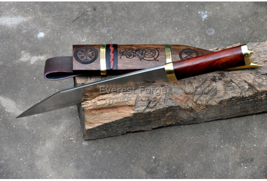 Runestone Seax knife
