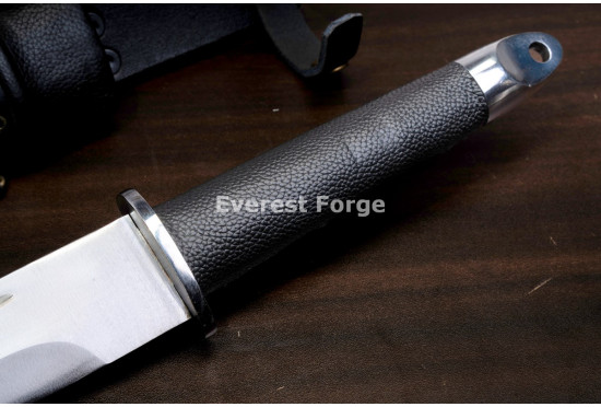 Hand-Forged Hunting Tanto Knife