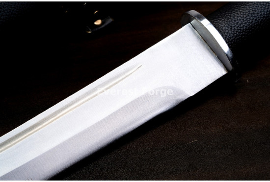 Hand-Forged Hunting Tanto Knife