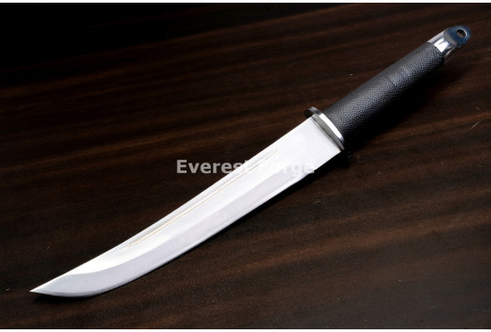 Hand-Forged Hunting Tanto Knife
