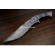 Hand-Forged Kukri, Carved Brass Pommel