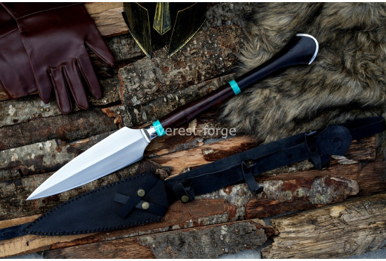 Mesa Spear — Hand-Forged Short Spear
