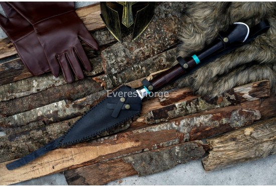 Mesa Spear — Hand-Forged Short Spear