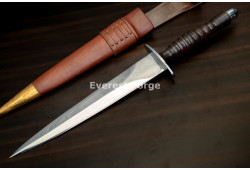 Hand-Forged Commando Dagger, Oval Guard