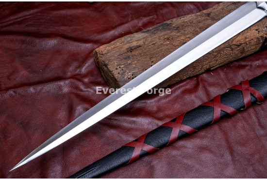 Hand-Forged Medieval Sword, Oakeshott Type XII