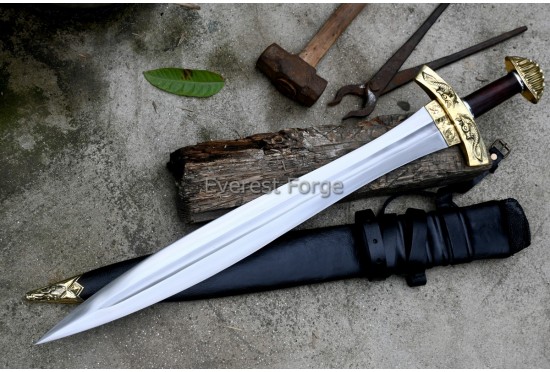 Viking Leaf Blade Sword