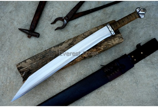 Long Viking Seax sword 