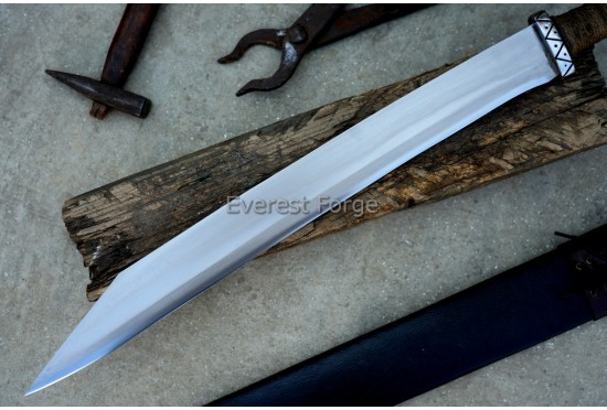Long Viking Seax sword 