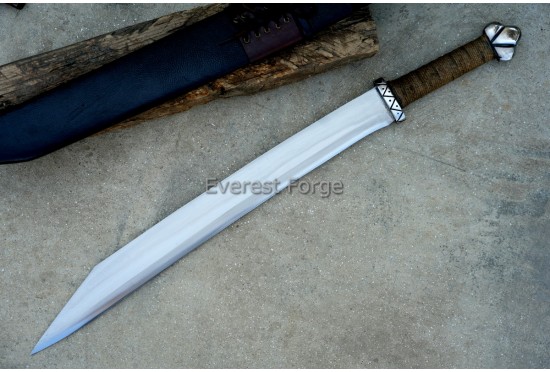 Long Viking Seax sword 