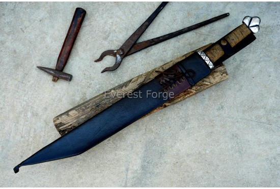 Long Viking Seax sword 