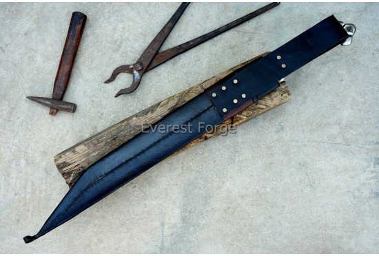 Long Viking Seax sword 