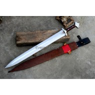 Medieval Sword | Crescent Lobed Pommel