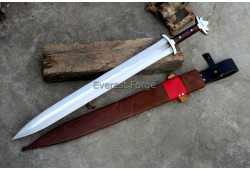 Medieval Sword | Crescent Lobed Pommel