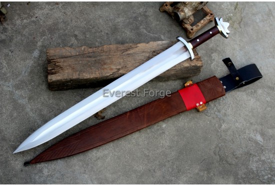 Medieval Sword | Crescent Lobed Pommel