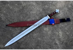 Plate Armor Pommel Sword