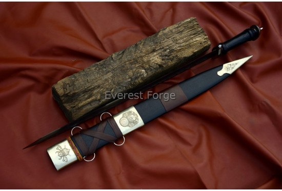 Celtic-Etched Viking sword