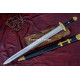 Hand-Forged 9th-Century Viking Sword – Full-Tang Norse Blade with Decorated Guard & Pommel