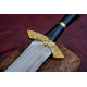Hand-Forged 9th-Century Viking Sword – Full-Tang Norse Blade with Decorated Guard & Pommel