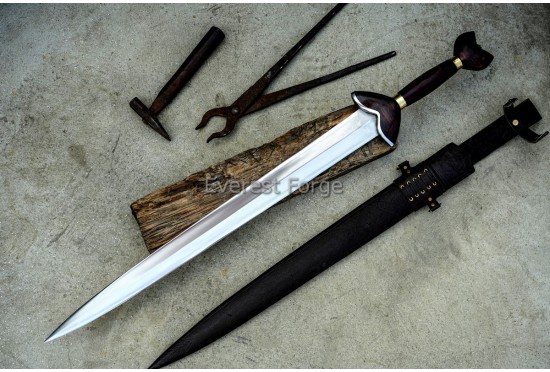 Wood Hilt Celtic Sword