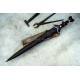 Wood Hilt Celtic Sword