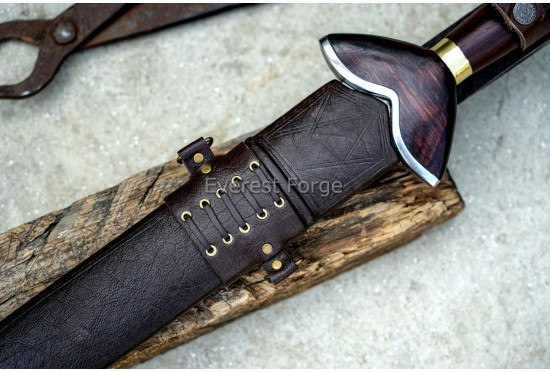 Wood Hilt Celtic Sword