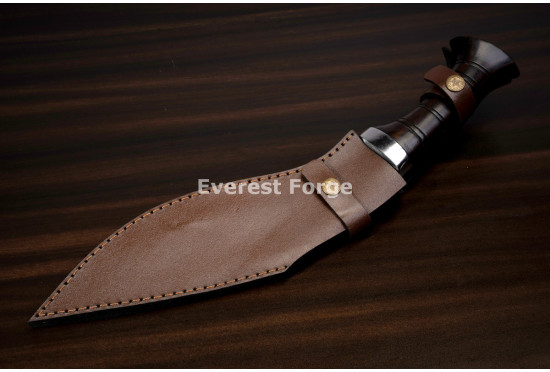 Hand-Forged Bhojpure Kukri, Broad Forward Belly