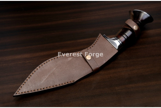 Hand-Forged Kukri with Karda, Spurred Bolster
