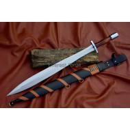 The Bronze Age Hero Xiphos — 24-Inch Hand-Forged Greek Heroic-Era Sword
