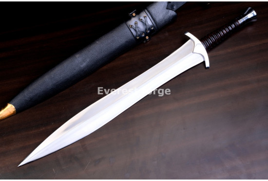 Hand-Forged Xiphos, Leaf-Blade Sword