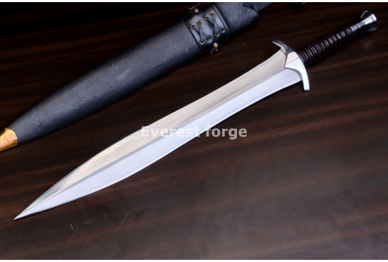 Hand-Forged Xiphos, Leaf-Blade Sword